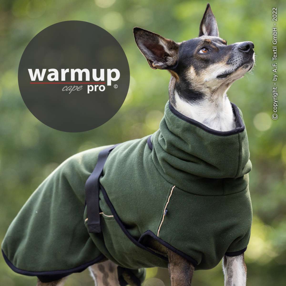 Warmup Cape Pro - Groen